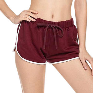 Pantalones cortos deportivos de cintura alta para mujer, de punto, sin costuras, para yoga, gimnasio, fitness, informales, elásticos. - Product Image 3