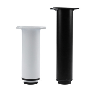 Patas de Muebles Ajustables en Altura 80 120 180 250mm, Patas Metálicas Resistentes para Gabinetes, Sofás, Mesas de Centro y Escritorios - Product Image 2
