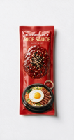 Sachet plastique personnalisé à trois soudures latérales pour sauce chili BBQ et petits condiments – Emballage pour assaisonnements