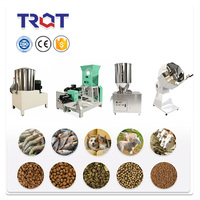 Ligne de production d'extrusion automatique d'aliments pour poissons avec une capacité constante et une qualité uniforme des granulés