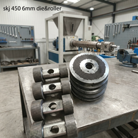 Machine de fabrication de granulés de bois biomasse automatique à haute productivité pour usage domestique avec moteur et engrenage, production de 300-500 kg/h, marque HOPE