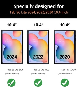 Funda Protectora Magnética Ultra Delgada y Ligera TiMOVO con Soporte para Lápiz, Funda de Cuero PU para Samsung <span class=keywords><strong>Galaxy</strong></span> <span class=keywords><strong>Tab</strong></span> <span class=keywords><strong>S6</strong></span> <span class=keywords><strong>Lite</strong></span> 2024 - Product Image 2