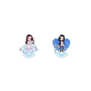 Adorno de Graduación Personalizado de Acrílico Transparente con Diseño de Personaje Humanoide en Versión Q, Decoración de Escritorio, Regalo - Product Image 3