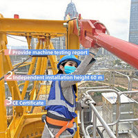 Topkit personalizable de segunda mano de cabeza plana sin punta Torre grúa Jib Categoría de producto premium