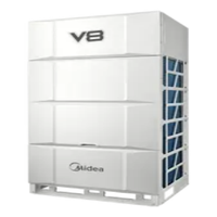 Système de climatisation VRF Midea avancé R410A Split Inverter 380V pour tours de bureaux et centres commerciaux