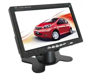 LR汽车触摸屏分体式显示器安卓7英寸汽车监视器汽车头枕监视器