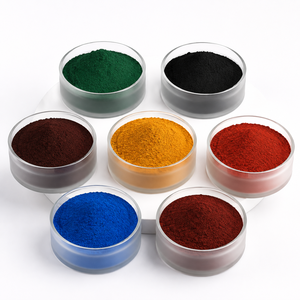 Pigmento inossidabile sintetico in ossido di ferro di grado ceramico, polvere rossa e nera da 1 kg per la colorazione di ceramiche e piastrelle - Product Image 1