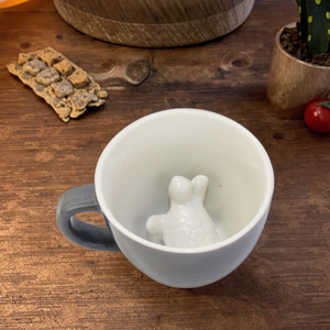 Tasses à café en céramique de voyage amusantes avec figurine de tortue de 11 oz, animaux 3D à l'intérieur, pour garçons, filles, femmes et hommes - Product Image 6