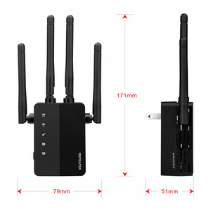 Repetidor WiFi Gigabit de Doble Banda AC, Potente Amplificador de <span class=keywords><strong>Señal</strong></span> Inalámbrica, Extensor para Cobertura de Grandes Áreas - Product Image 5