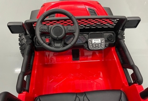 <span class=keywords><strong>Camión</strong></span> biplaza eléctrico unisex para niños de 2 a 4 años con rueda grande y 4 motores alimentados por batería hechos de plástico - Product Image 6