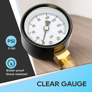 Régulateur <span class=keywords><strong>de</strong></span> <span class=keywords><strong>pression</strong></span> <span class=keywords><strong>d</strong></span>'<span class=keywords><strong>eau</strong></span> réglable en laiton sans plomb pour camping-car, van, van aménagé, avec filtre à écran <span class=keywords><strong>d</strong></span>'entrée - Product Image 6