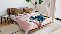 Cadre de lit en bois de koala, haute qualité, simple et minimaliste, meubles de chambre à coucher, sans vis ni outil nécessaire pour une utilisation domestique