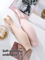 Bra Minimizer Seamless Ukuran Besar untuk Wanita, Penyangga Tanpa Kawat dengan Cakupan Penuh, Kenyamanan 3D Embossed, Meminimalkan Lingkar Dada & Mengencangkan Lemak Samping