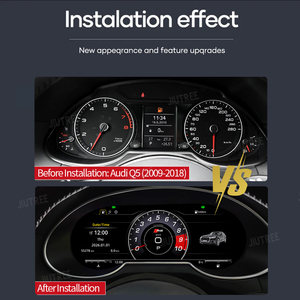 หน้าปัดดิจิตอล JIUTREE สำหรับรถยนต์ Audi Q2 Q3 Q5 A3 A6L A7 TT จอ LCD แสดงผลแบบคลัสเตอร์ แผงหน้าปัดดิจิตอลแบบ Virtual Cockpit - Product Image 6