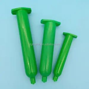 JP type green plastic cartridge 3/5/10/30/55cc dispensing syringe industrial dispensing glue storage cartridge
