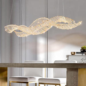 Custom Chandeliers Pendant <strong>Lights</strong> Led Luxury Gold High Ceiling <strong>Light</strong> Hanging <strong>Pineapple</strong> Ball Crystal Modern Chandelier - Product Image 4