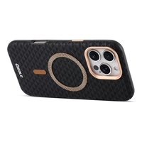 Housse de téléphone à charge magnétique sans fil en cuir PU pour iPhone 17 Air 17 Pro Max B-1785