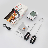 Thermomètre de cuisson numérique Bluetooth haute qualité à double sonde pour barbecue