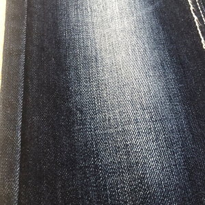 Venda quente Denim De Alta Qualidade Tecido Denim Azul Escuro Encolhimento De Leite Resistente Ao Desgaste - Product Image 4
