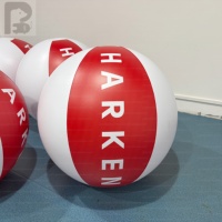 Ballon de plage gonflable géant en PVC étanche, impression UV couleur personnalisée, sphère scellée à l'air pour la promotion d'événements musicaux et de bars