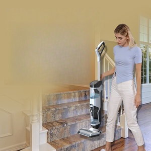 เครื่องดูดฝุ่นแบบเปียกและแห้งไร้สายอัจฉริยะขนาด250วัตต์เครื่องทำความสะอาดพรมและพื้นตรงแบบไร้ถุงใช้ในครัวเรือน - Product Image 1