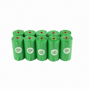 ถุงเก็บมูลสัตว์เลี้ยงแบบย่อยสลายได้เอง 100% ป้องกันการรั่วซึม พร้อมที่จ่ายถุง - Product Image 1