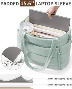 कुलीटेड नायलॉन टोटे बैग महिलाओं शरद मल्टी लैपटॉप क्लाउड कंधे बड़ी क्षमता यात्रा कॉस्मेटिक स्टोरेज जिम बैग - Product Image 5