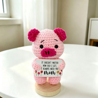 Petites poupées créatives au crochet faites à la main, inspirantes, décorations de bureau et de voiture tissées à la main pour la Journée des enseignants