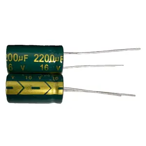 ASW Electronics Product 2200uf 16V Aluminum Capacitors Original Quality Solid Capacitor