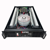 Amplificateur professionnel 2 canaux classe H haute puissance pour fêtes en extérieur 8/4 Ohm avec transformateur en cuivre pur MJL grand tube