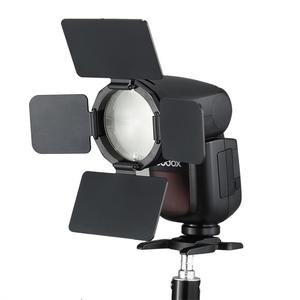 TRIOPO MagDome filtro di colore riflettore a nido d'ape diffusore palla GODOX V1 H200R R1 Flash F1-200 TR-09 <span class=keywords><strong>foto</strong></span> Studio accessori kit - Product Image 1