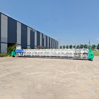 SMP-1200 Nueva condición Máquina esparcidora de hormigón Pavimentadora de bordillo con motor de núcleo y componentes de bomba para la construcción de puentes