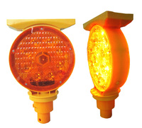 Lampe d'avertissement solaire intelligente Alarme sonore de mouvement Sécurité routière LED Strobe Clignotant Avertissement Barricade Light Lamp