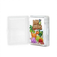 Cartes à jouer miniatures personnalisées pour marque (54 cartes) – Jeu unique dans boîte en plastique – Modèle J101 TW Origin
