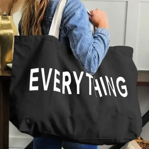 Sacs de courses en coton biologique recyclé Miles Recycle, en gros, extra grands, réutilisables, en toile de coton, avec logo imprimé personnalisé - Product Image 4