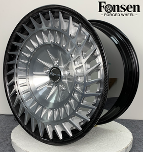 Vente flash - Jantes forgées en fibre de carbone personnalisées Fonsen en <span class=keywords><strong>2</strong></span> parties - 18 19 20 21 22 23 24 pouces pour <span class=keywords><strong>Mercedes</strong></span> Benz AMG - Product Image 2
