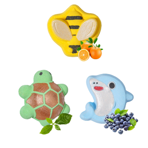Bombas de Baño Efervescentes Naturales y Orgánicas para Niños, con Forma de Animales, Mini, de Lujo, para Ducha, Venta al Por Mayor Personalizada - Product Image 1