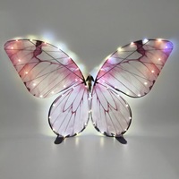 L'article de décoration de mariage moderne et populaire - Lampe papillon à LED télécommandée, utilisée pour les mariages romantiques
