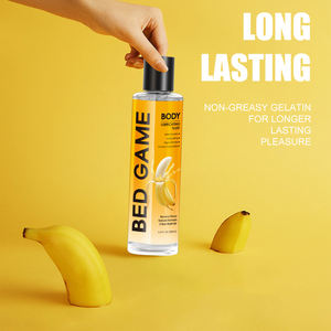 Private Label BED GAME Banana <strong>Flavored</strong> Lubricant, No Rinse <strong>Flavored</strong> <strong>Lube</strong>, Couples Lubricants Intimate New Design 200ml - Product Image 3