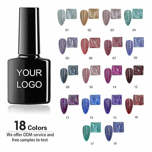 UV Gel Eco-friendly HEMA Free Colorful Disco Refractive <strong>Glitter</strong> Long Lasting 1kg <strong>Nail</strong> <strong>Polish</strong> - Product Image 2
