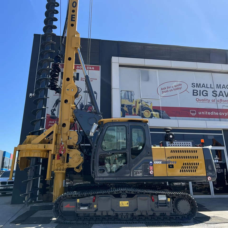 XR80E Electric Powered 80kN Max. Pulling Force 24M Drilling Depth 27Ton ...