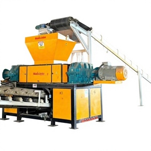 Trituradora de Plástico Popular de Doble Eje Semiautomática con Capacidad de Más de 5000 Kg/H, Máquina Eléctrica para Triturar Plástico - Product Image 1