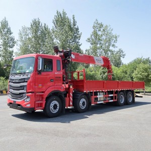 Fournisseur d'usine JAC Grue à flèche télescopique montée sur camion 14 tonnes 16 tonnes Grue de camion de fret 8x4 à vendre - Product Image 6