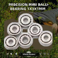 Miniatur ABEC-3 ABEC 5 presisi tinggi 1x3x1mm bantalan alur dalam 681 681zz untuk jam tangan baris tunggal buka 1mm 681zz