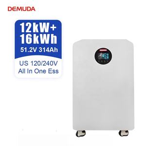 DEMUDA 12kw 16kwh 120V US ระบบจัดเก็บพลังงานแสงอาทิตย์แบบออลอินวัน ESS อินเวอร์เตอร์ แบตเตอรี่ลิเธียมไอออน LiFePO4 ระบบสำรองไฟฟ้าสำหรับบ้านแบบออฟกริด - Product Image 1