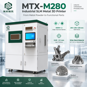 Impresora 3D de Metal Automática Industrial SLM280, Nueva, con USB, Volumen de Construcción de 220x220x250 mm, para la Fabricación de Piezas Metálicas de Precisión - Product Image 1