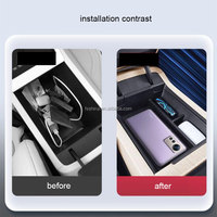 Boîte de rangement pour accoudoir de voiture, plateau organisateur pour Gac Aion I60 2025 2026 2027 2028, accessoires intérieurs