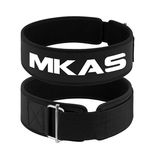 Cinturón de Levantamiento de Pesas MKAS al por Mayor con Logotipo Personalizado, Cinturón de Entrenamiento de Fuerza, Fitness, Eva, Nailon, para Gimnasio - Product Image 1