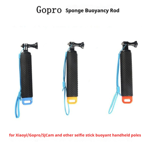 Bastón de flotación de esponja para cámara de acción subacuática, bastón de <span class=keywords><strong>buceo</strong></span> extraíble para <span class=keywords><strong>Gopro</strong></span> 8 Xiaoyi SJ Osmo - Product Image 1