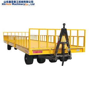 餐饮行业物流运输和建筑用定制重型10t载重量平板拖车 - Product Image 1